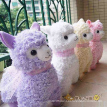 ¡Diseño modificado para requisitos particulares del OEM! Juguete de la felpa de la felpa del alpaca juega los juguetes de los niños de los animales de peluche